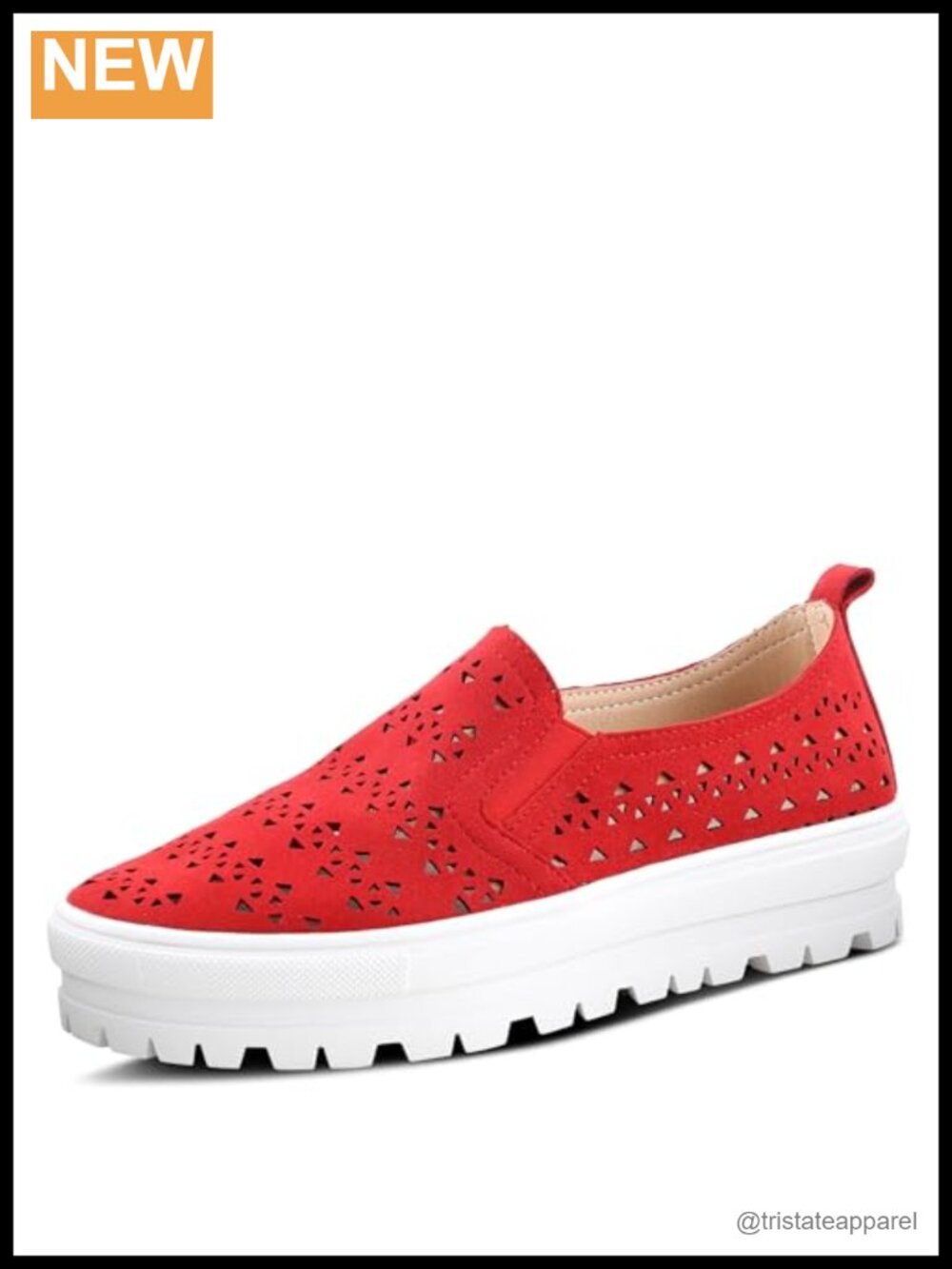 Suede Slip-On Mid-Heel Boots Women's Cut-Out Comfortable Pull-On